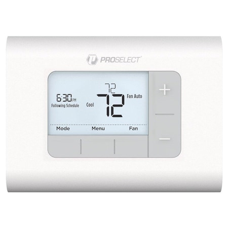 Proselect PSTSP 2H/1C Programmable Thermostat PSTSP21AWH